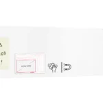 Magnetplatte rahmenloses SLIMboard - Magnetisches trocken abwischbares Whiteboard 60x15 cm