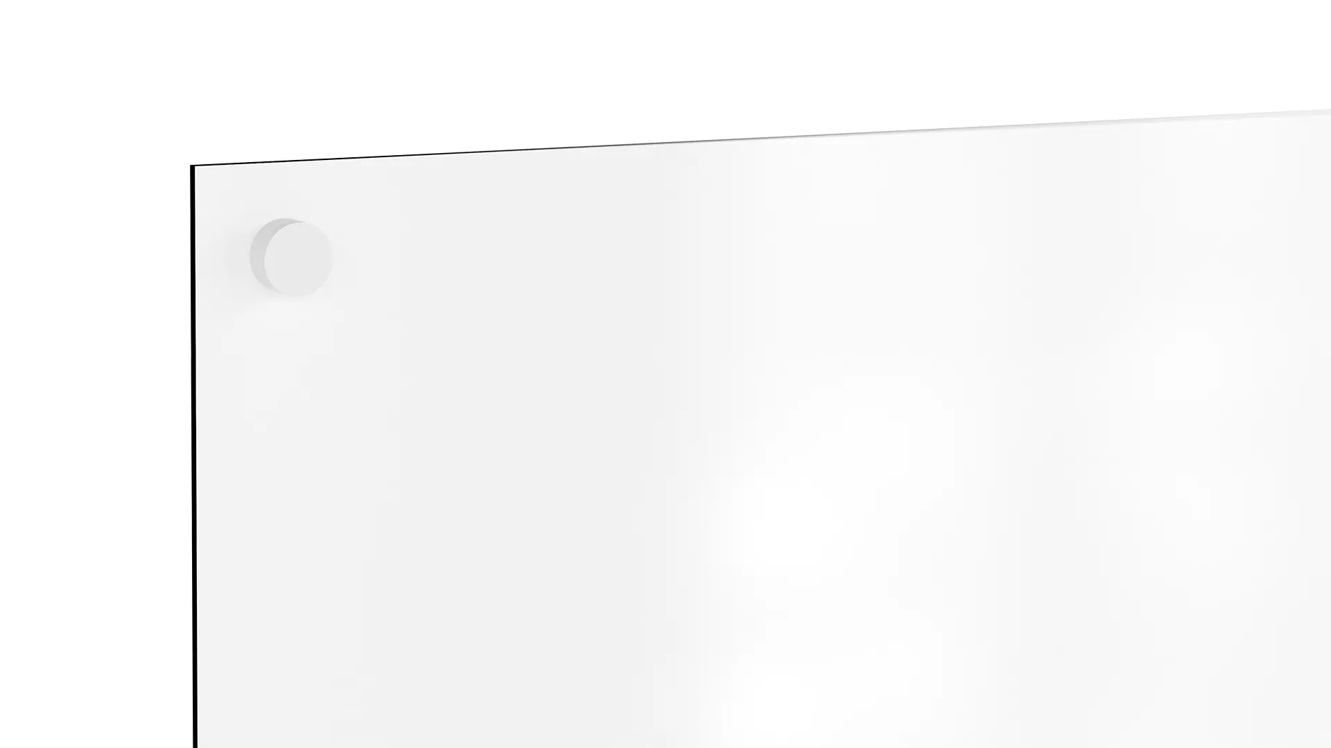 Magnetplatte rahmenloses SLIMboard - Magnetisches trocken abwischbares Whiteboard 60x40 cm + GRATIS Zubehör – Bild 5