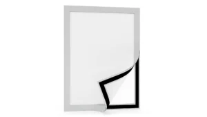 Selbstklebender A4-Rahmen, Silber