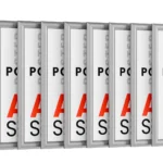 10x Plakatrahmen, Klapprahmen A3-Format, Silber