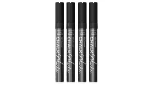 ALLboards Kreidemarker-Set – 4-teilig, schwarz