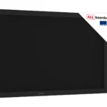 Kreidetafel mit Schwarz Holzrahmen 120x60cm