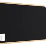 Schwarze Kreidetafel 120x60 cm, ECO-Holzrahmen