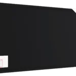 Schwarze Kreidetafel 120x60 cm mit Schwarz ECO-Holzrahmen