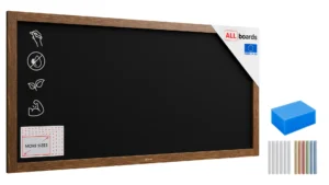 Kreidetafel mit Holzrahmen 120x60cm