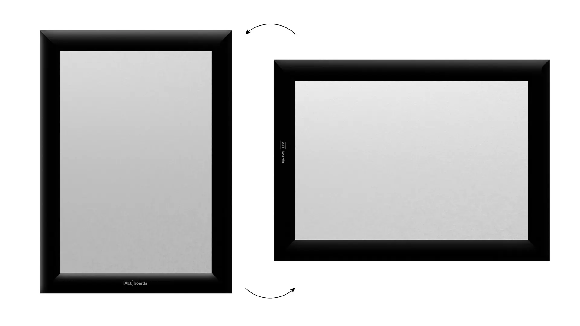 10x Plakatrahmen, Klapprahmen A4-Format, Schwarz – Bild 4