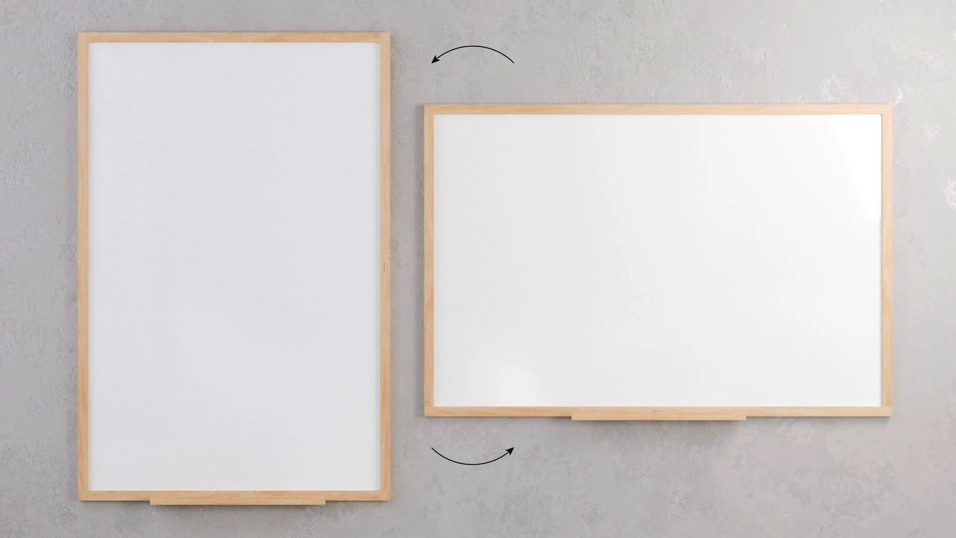 Whiteboard 150x100 cm, im Buchenholzrahmen ALLboards DESIGN – Bild 4