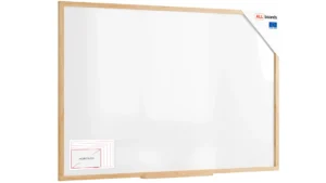 Whiteboard 180x120 cm, im Buchenholzrahmen ALLboards DESIGN