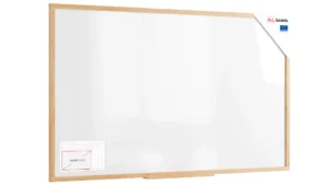 Whiteboard 200x120 cm, im Buchenholzrahmen ALLboards DESIGN