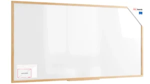 Whiteboard 240x120 cm, im Buchenholzrahmen ALLboards DESIGN