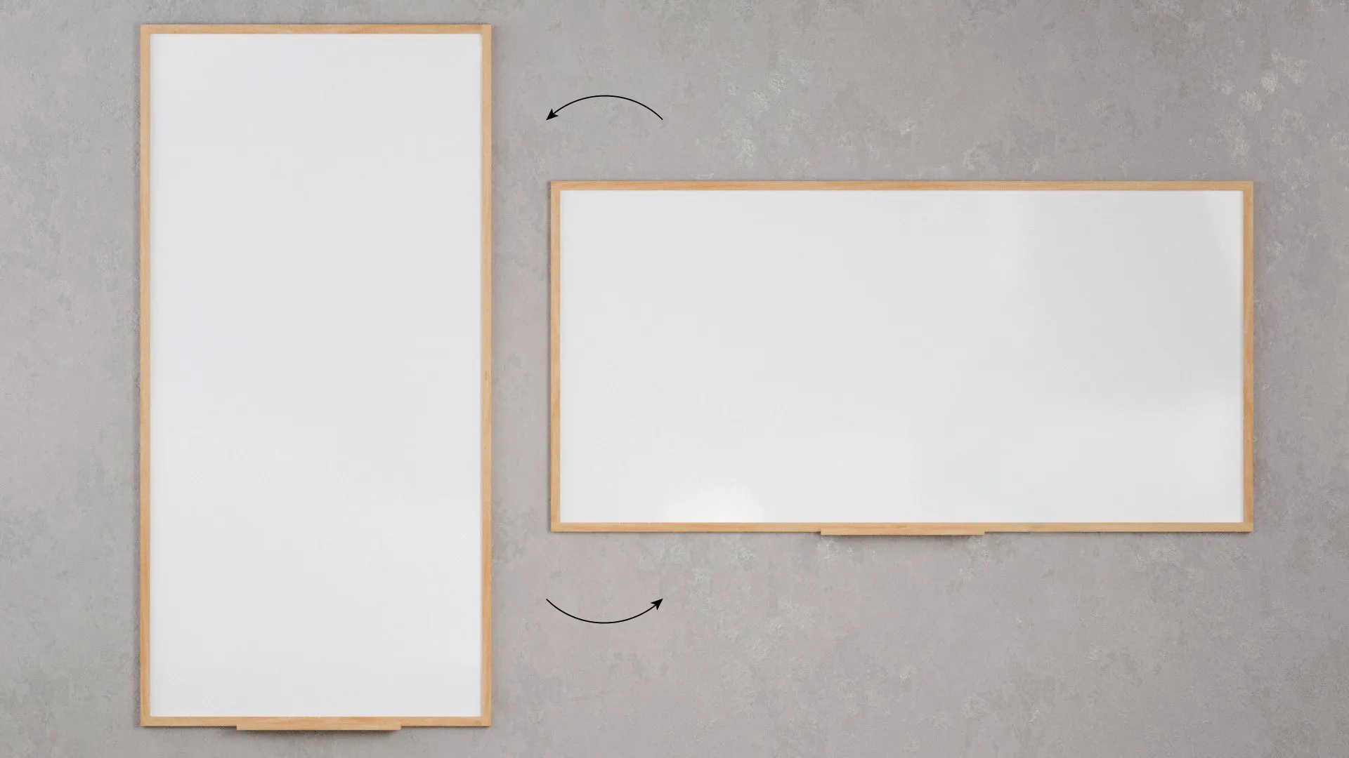 Whiteboard 240x120 cm, im Buchenholzrahmen ALLboards DESIGN – Bild 3