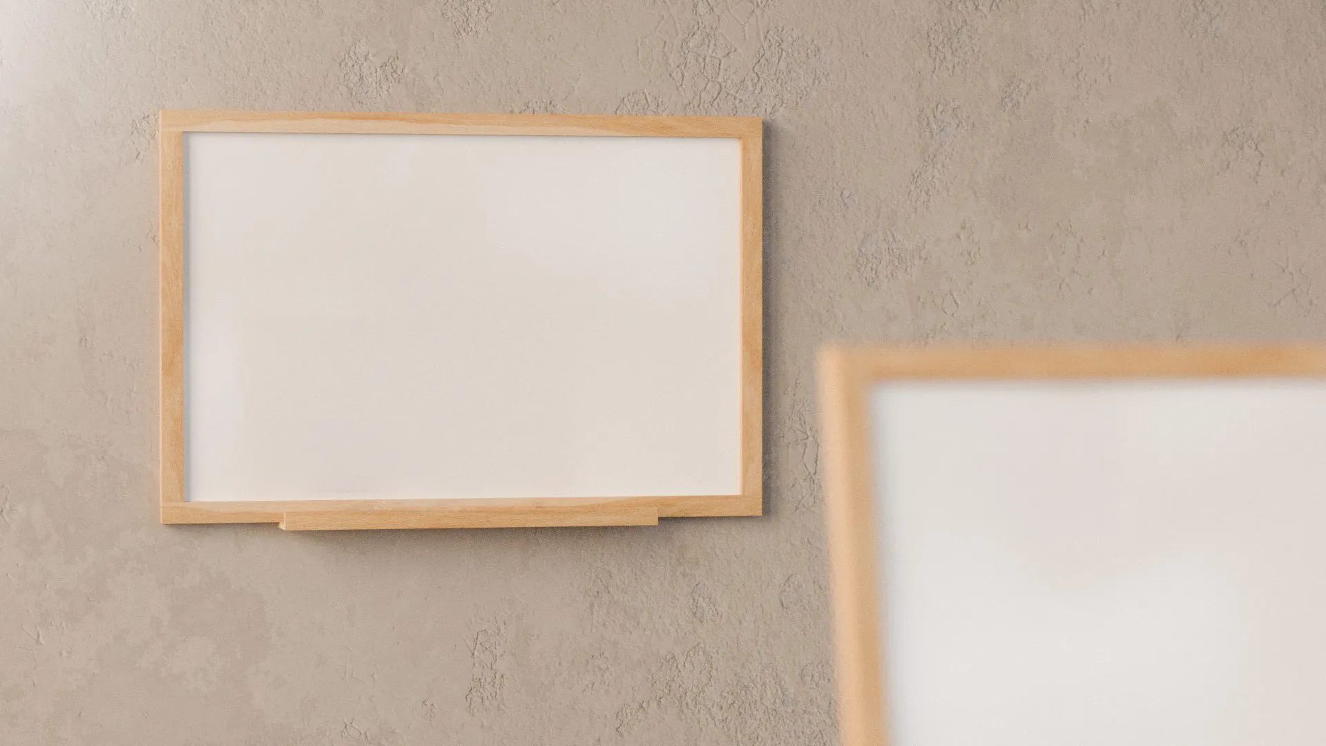 Whiteboard 90x60 cm, im Buchenholzrahmen ALLboards DESIGN – Bild 2