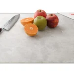 Schneidebrett aus Glas - BETON II 60x52 cm