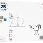 Glastafel – matt magnetisch, 180x120 cm + GRATIS