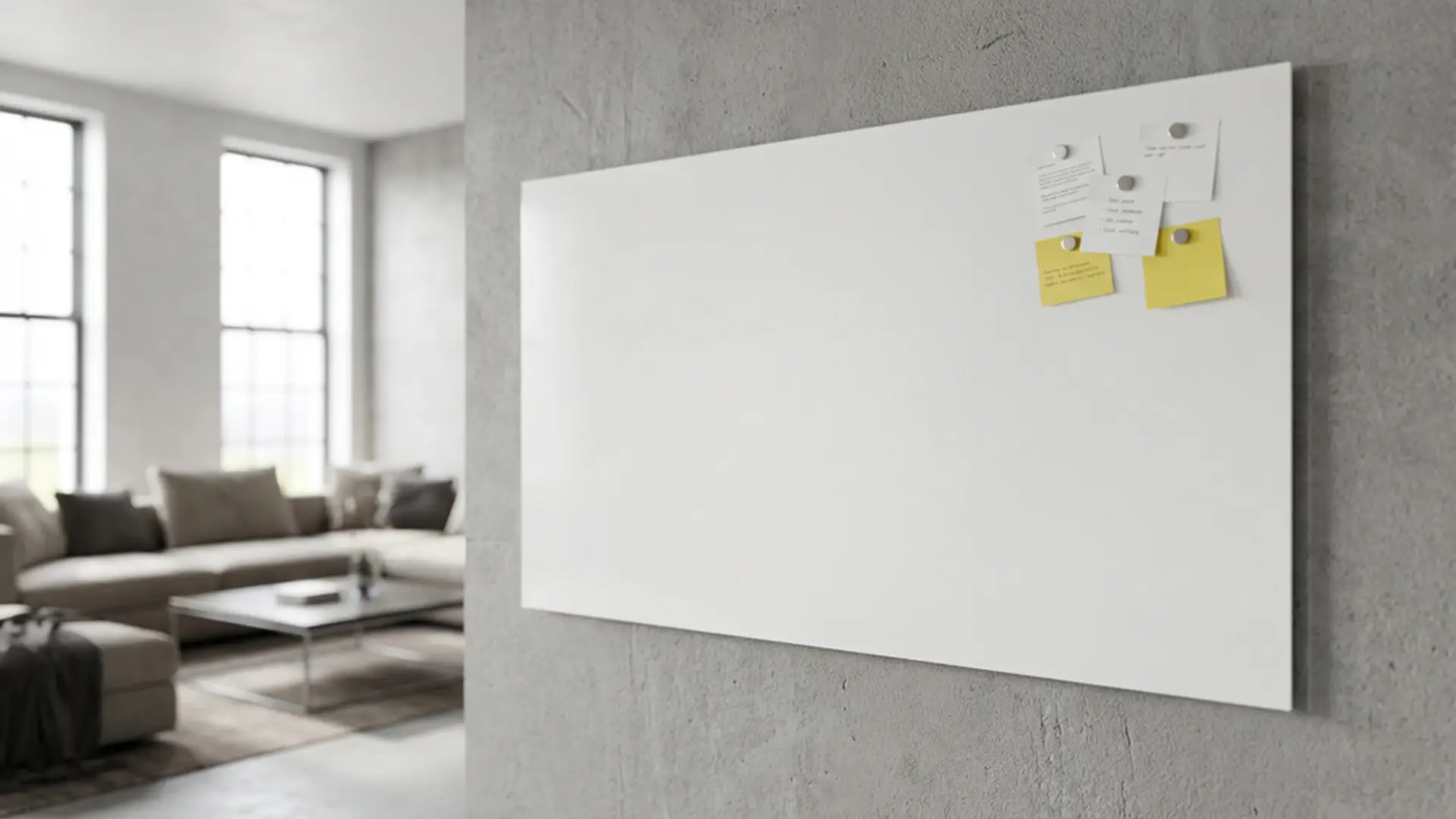 Glastafel – matt magnetisch, 220x120 cm + GRATIS – Bild 3