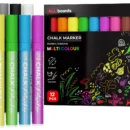 ALLboards Kreidemarker-Set – 12 Stück, bunt