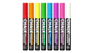 TM IDEA Kreidemarker-Set – 8 farbige Stifte