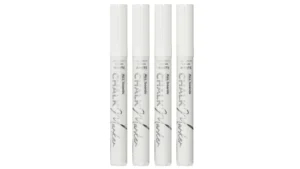 ALLboards Kreidemarker-Set – 4 Stück, weiß