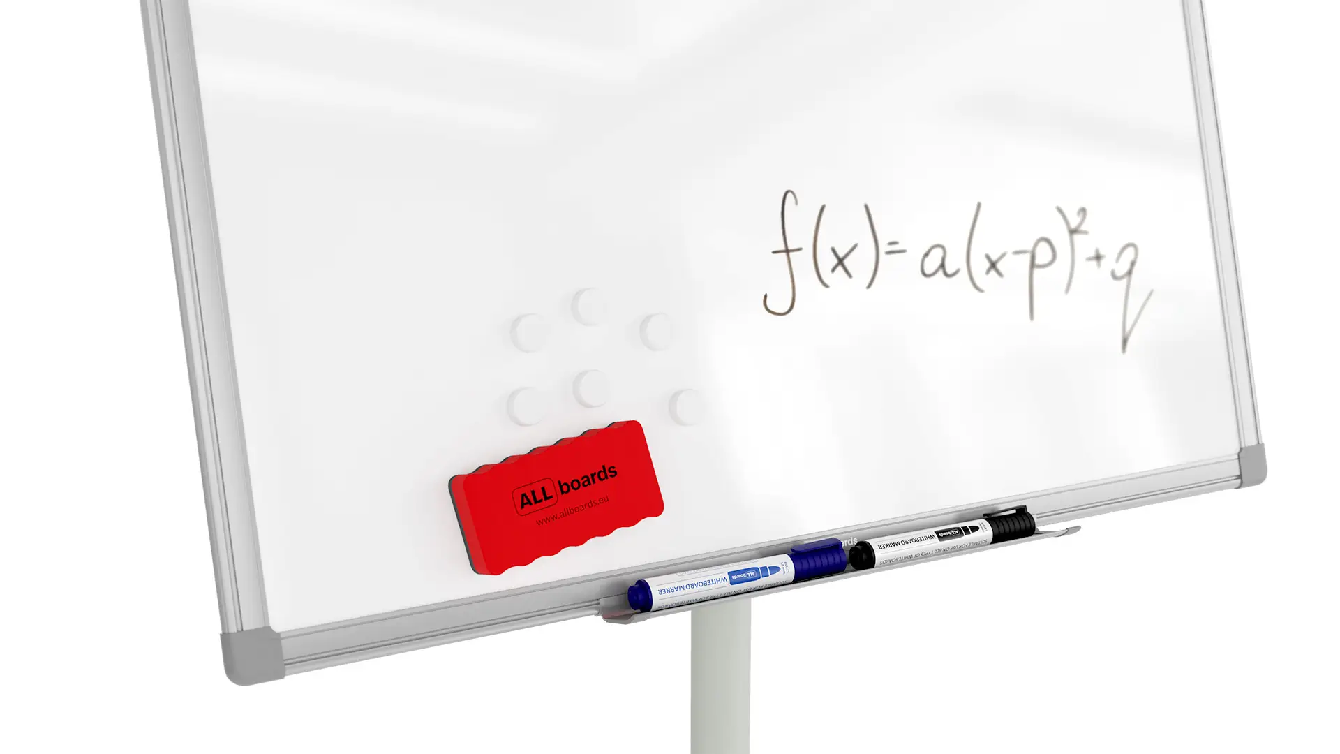 Mobiles magnetisches Whiteboard-Flipchart 100x70 cm silber + GRATIS – Bild 8