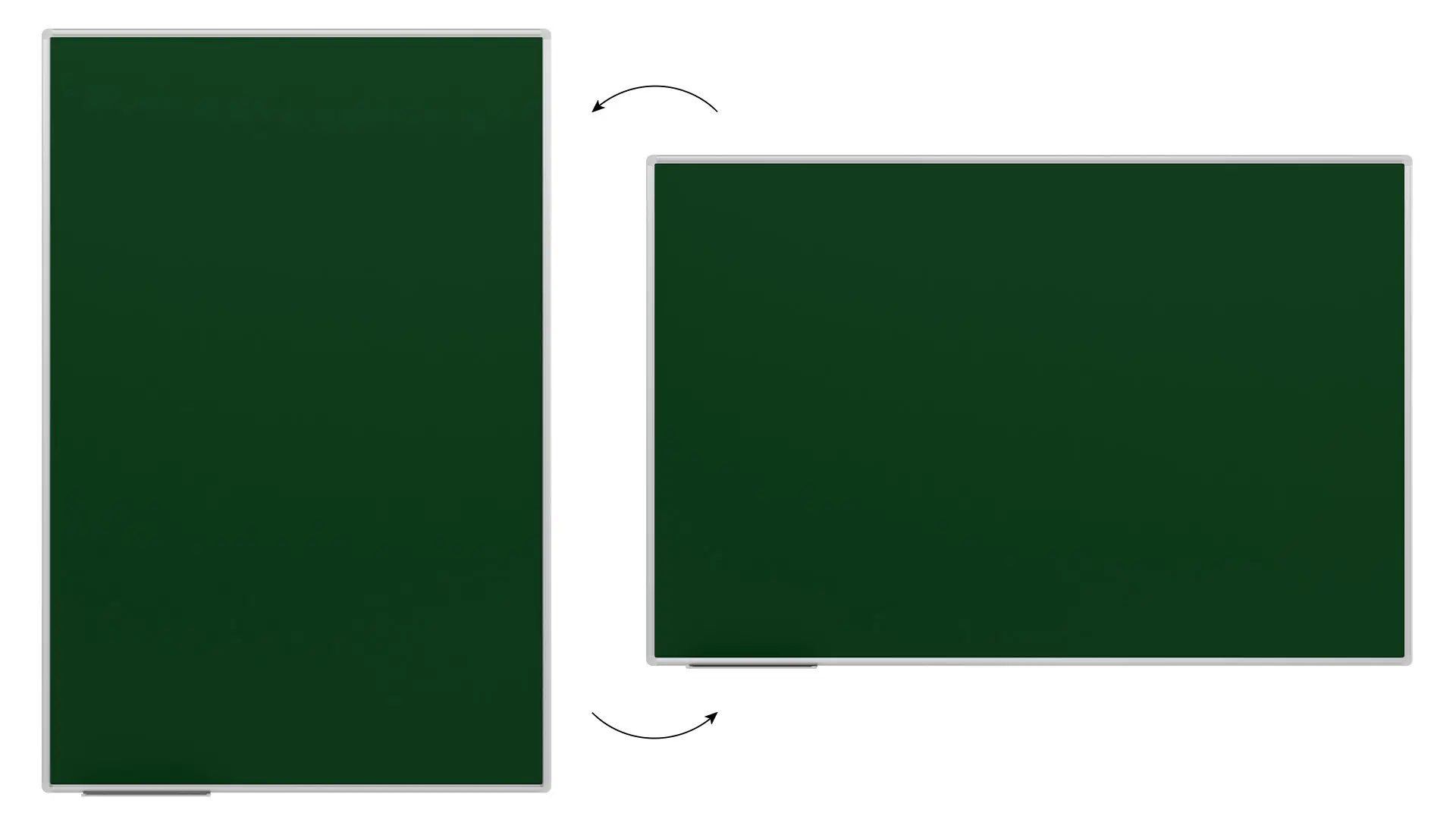 Grüne magnetische Kreidetafel 180 x 120 cm + GRATIS – Bild 5