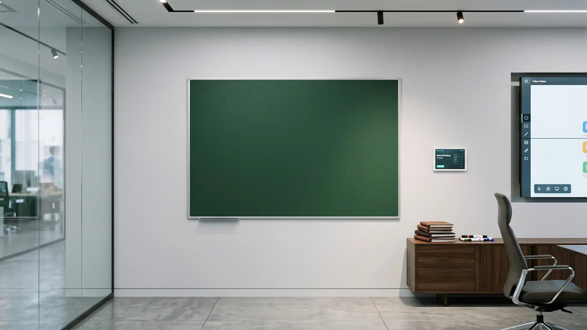 Grüne magnetische Kreidetafel 180 x 120 cm + GRATIS – Bild 9