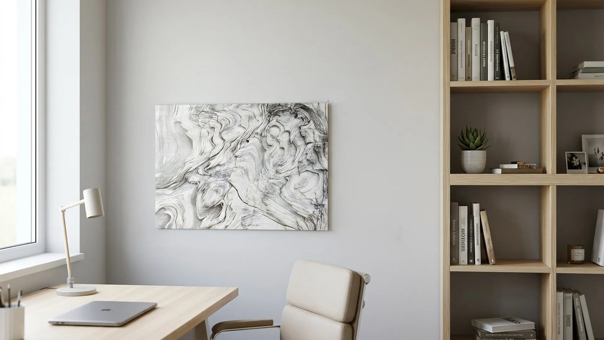 METALboards Magnettafel, versteinertes Holz 60x40 cm + GRATIS Zubehörset – Bild 3