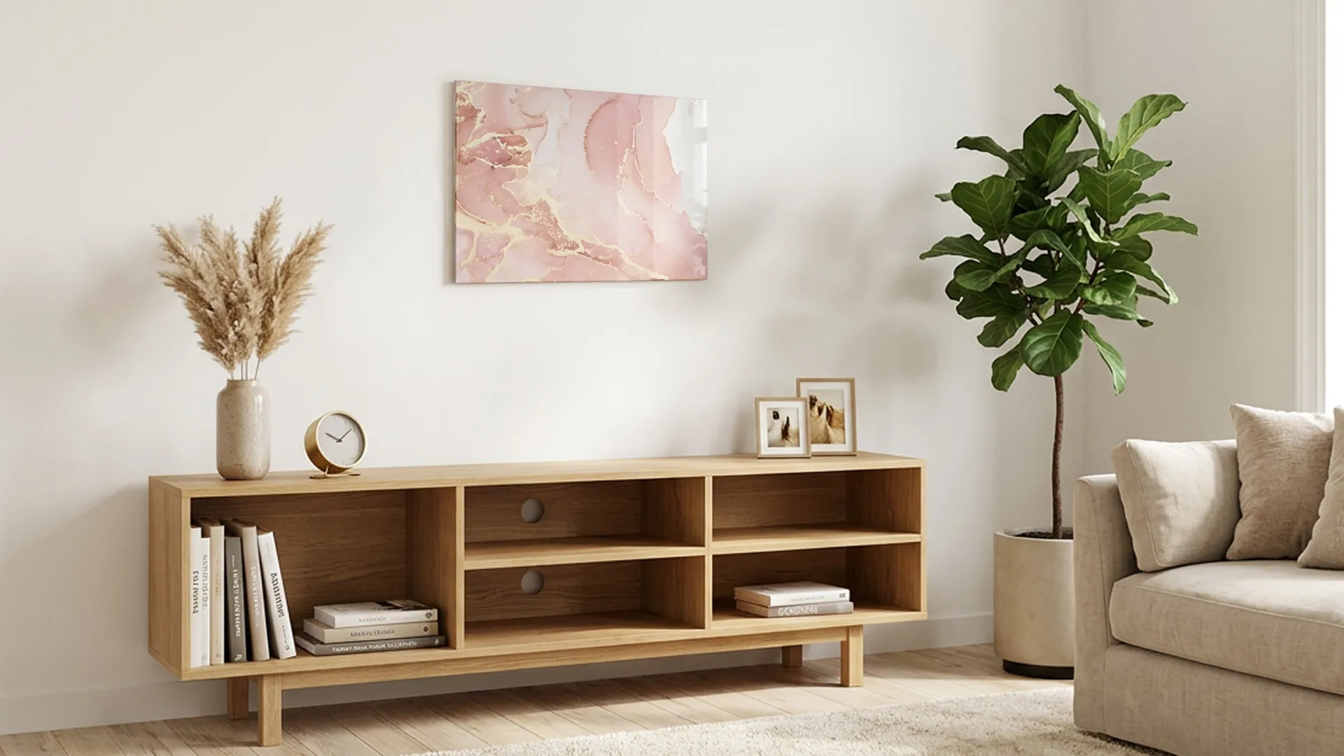 METALboards Magnettafel, Rosa Marmor 60x40 cm + GRATIS Zubehörset – Bild 4
