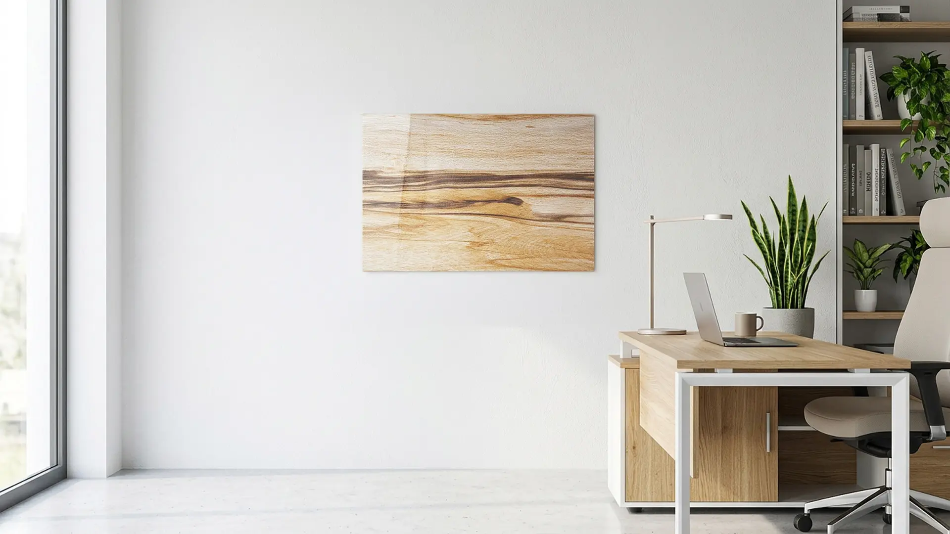 METALboards Magnettafel, exotisches Holz 90x60 cm + GRATIS Zubehörset – Bild 11
