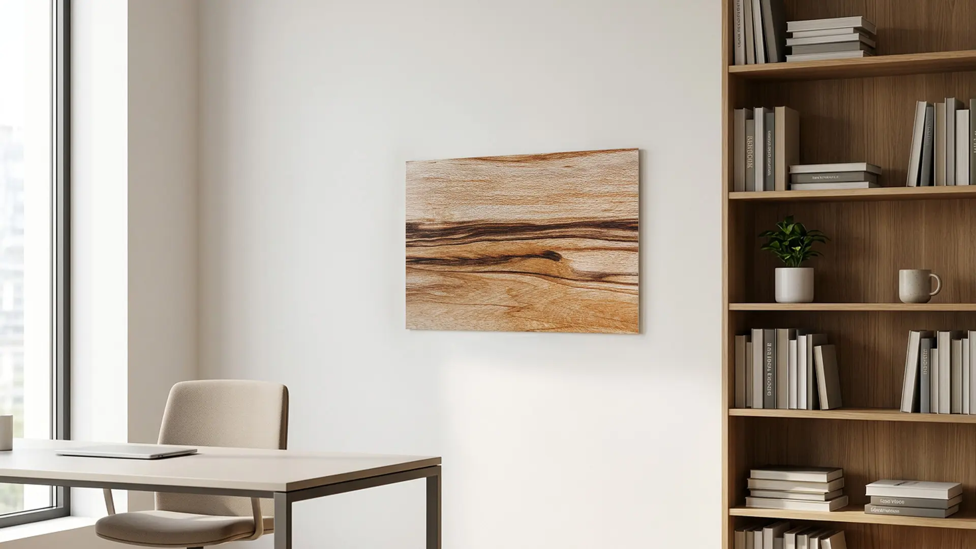 METALboards Magnettafel, exotisches Holz 90x60 cm + GRATIS Zubehörset – Bild 3