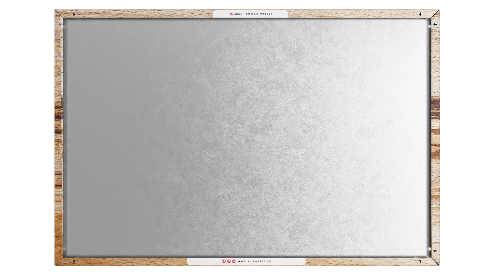 METALboards Magnettafel, exotisches Holz 90x60 cm + GRATIS Zubehörset – Bild 8