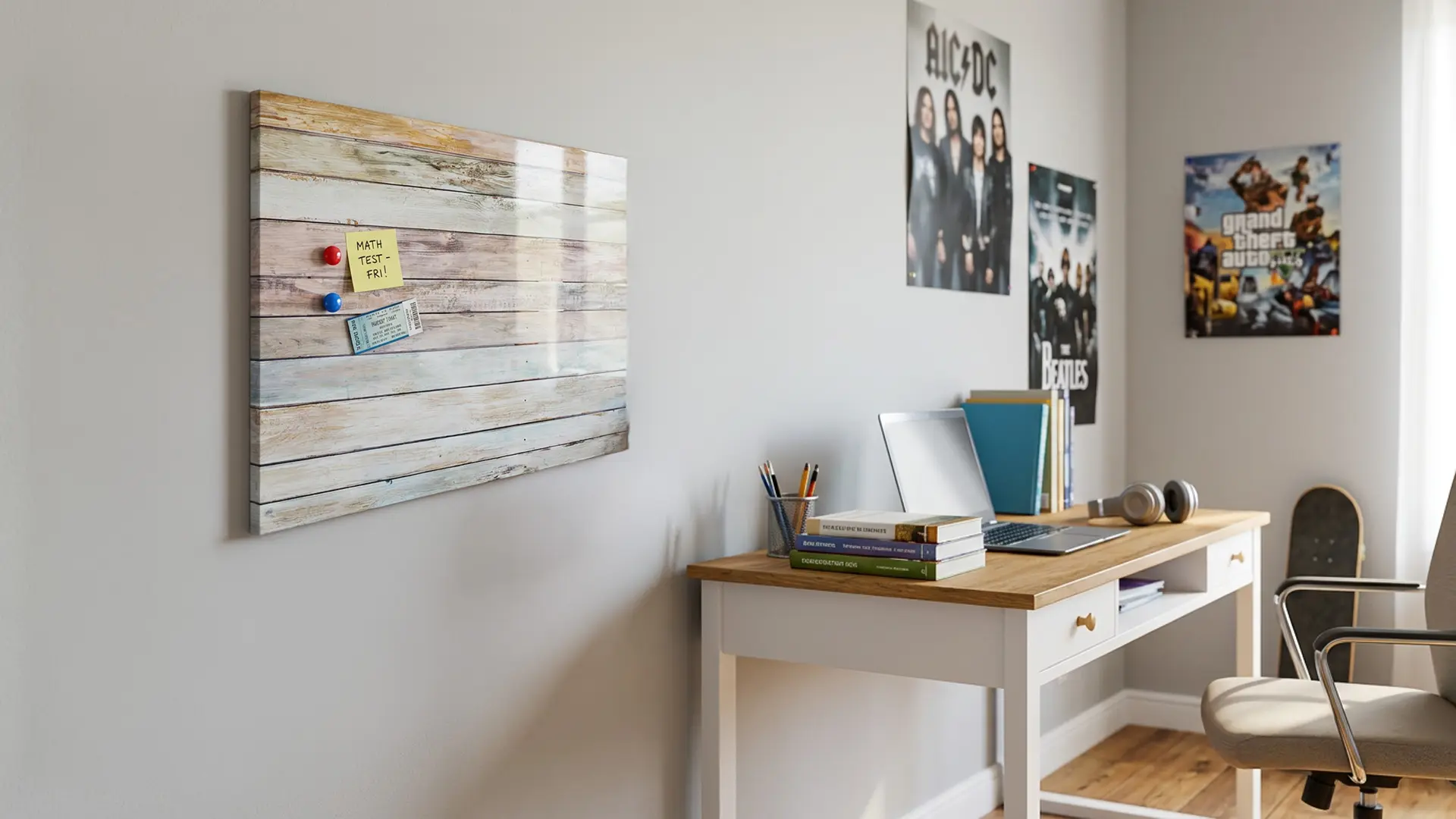 METALboards Magnettafel, Pastellfarben, 90 x 60 cm + GRATIS Zubehörset – Bild 11