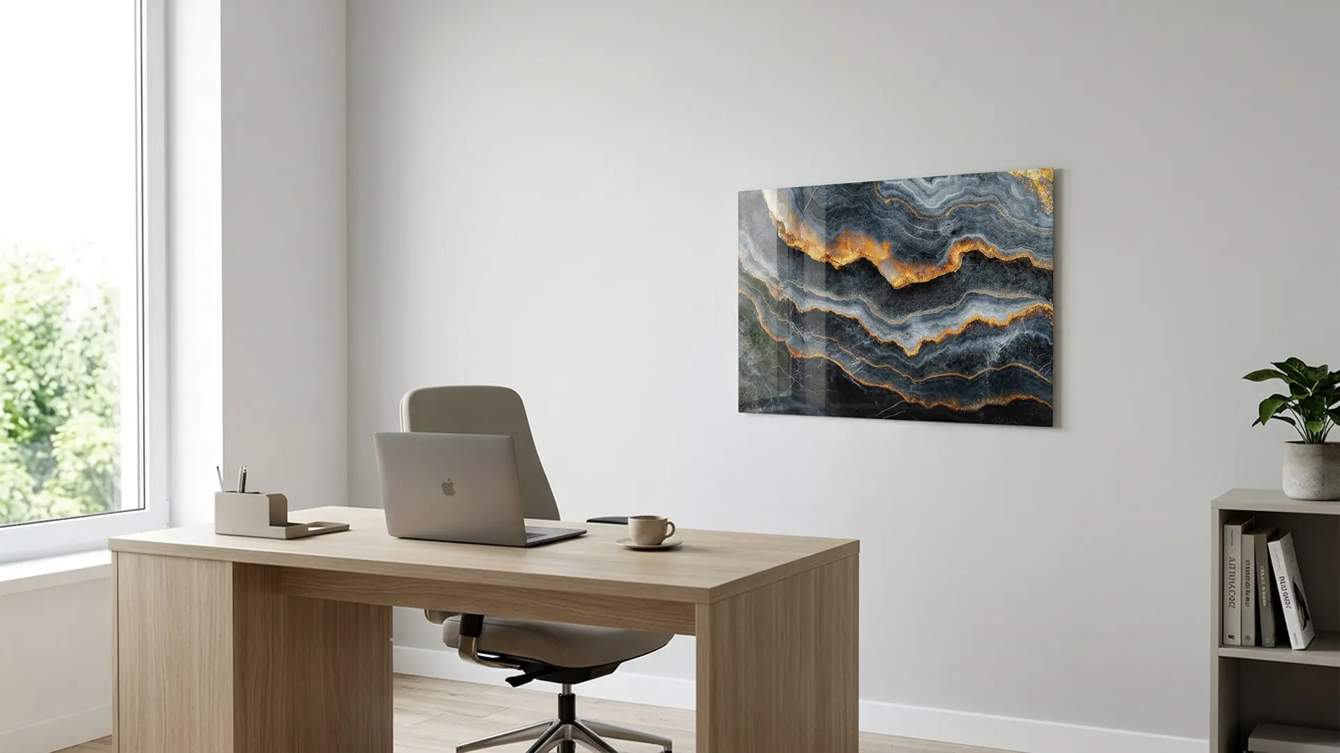 METALboards Magnettafel, Dunkelschiefer 90x60 cm + GRATIS Zubehörset – Bild 10