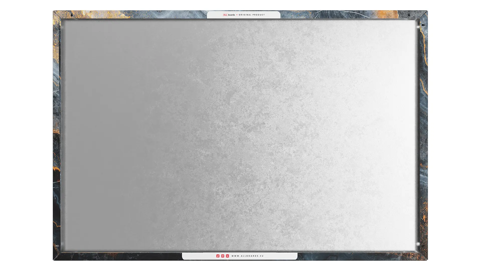 METALboards Magnettafel, Dunkelschiefer 90x60 cm + GRATIS Zubehörset – Bild 8