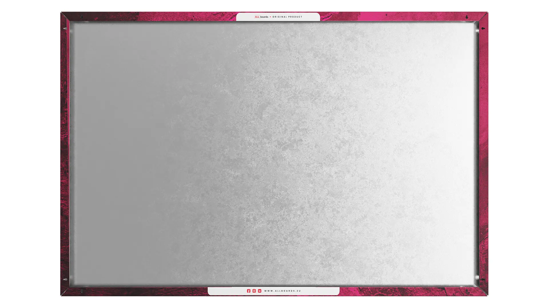 METALboards Magnettafel, Pink, 90 x 60 cm + GRATIS Zubehörset – Bild 8