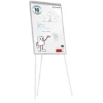 Magnetisches Flipchart, trocken abwischbar, 100 x 70 cm, silber + GRATIS