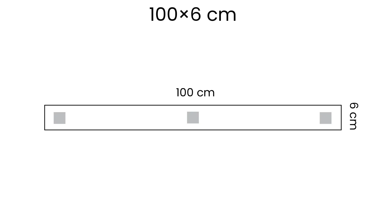 Magnetplatte rahmenloses SLIMboard - Magnetisches trocken abwischbares Whiteboard 100x6 cm – Bild 6