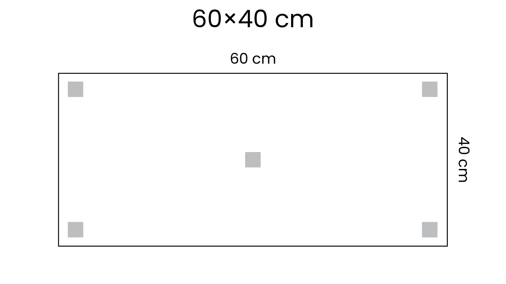 Magnetplatte rahmenloses SLIMboard - Kreideoberfläche - 60x40 cm + GRATIS – Bild 8